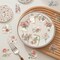 50pcs Transparent Flower Stickers for Scrapbooking (FLOWER50)